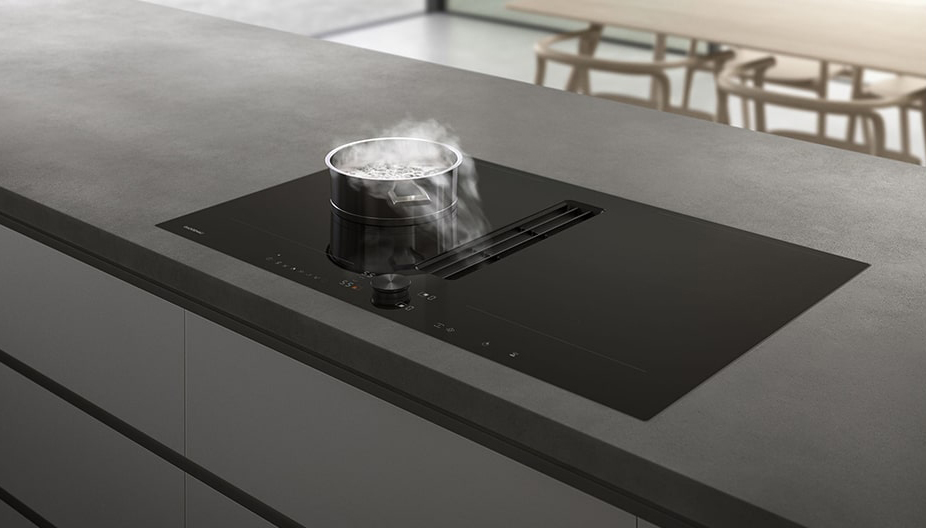 Flex Induction Cooktop with Integrated Ventilation