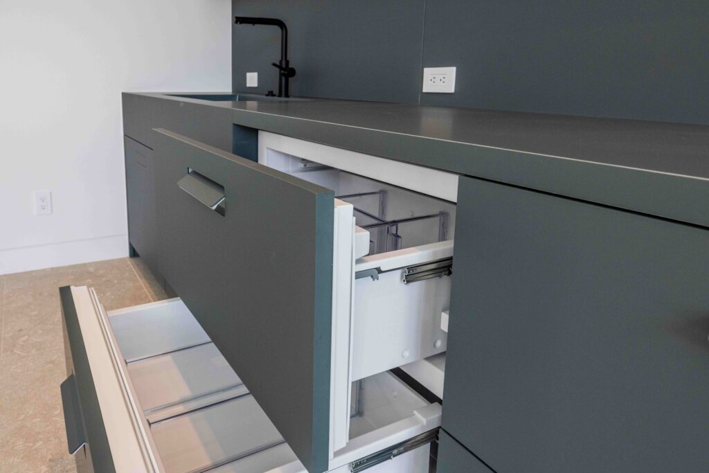 simple ADU Accessory Dwelling Units modern custom kitchen cabinetry palo alto