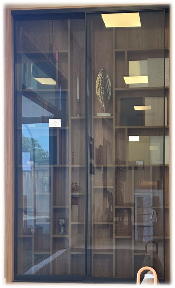 Tall Sliding Door Display Case